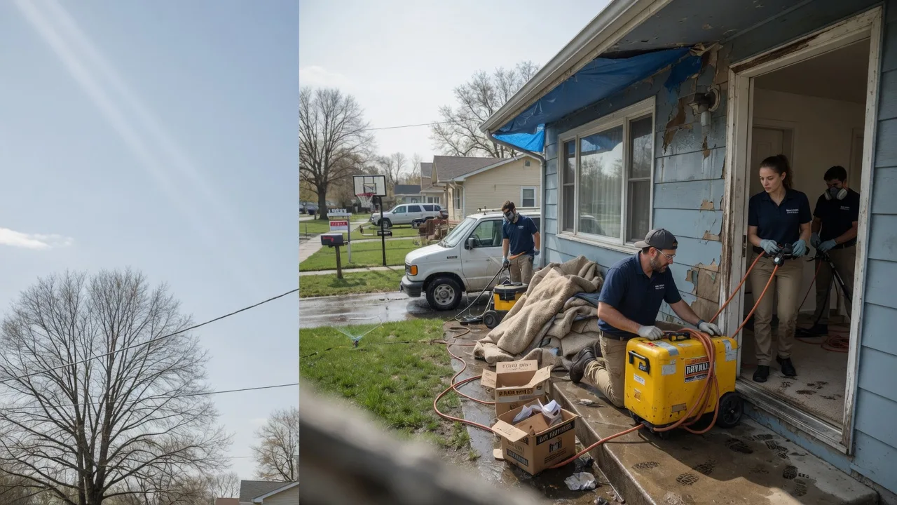 Basement Flood Cleanup in Sundown, TX near me